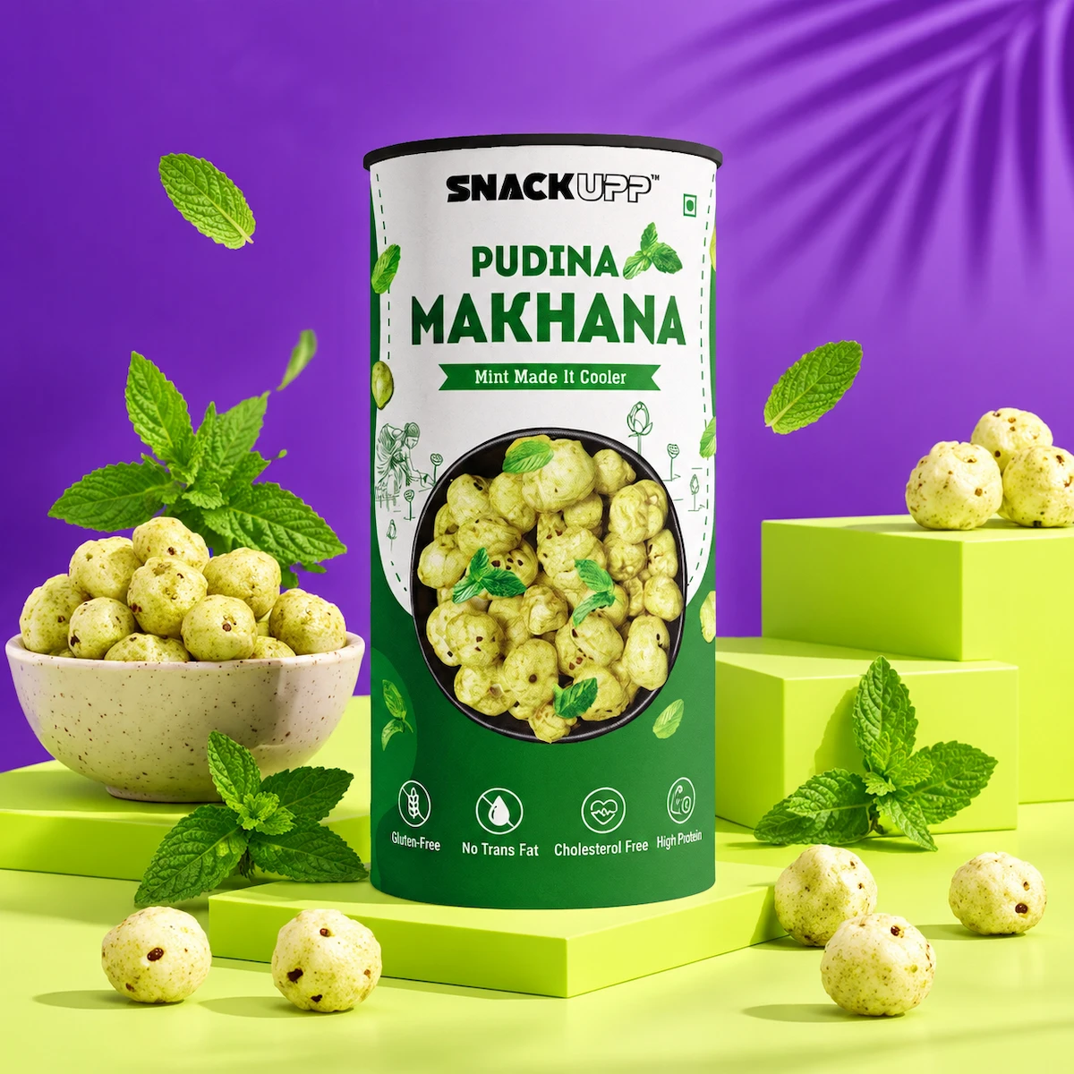 Snackupp Pudina Makhana!