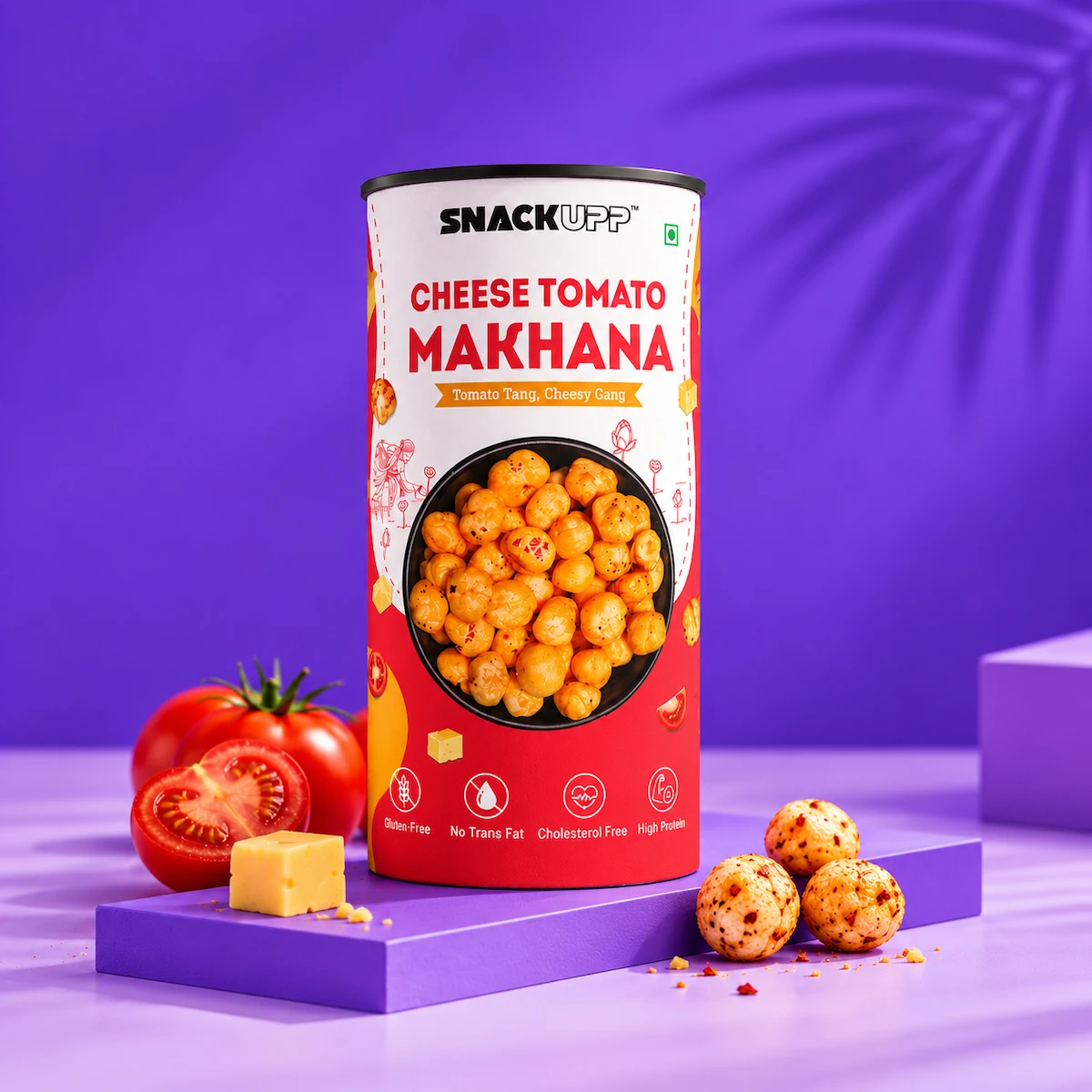 Cheese Tomato Makhana