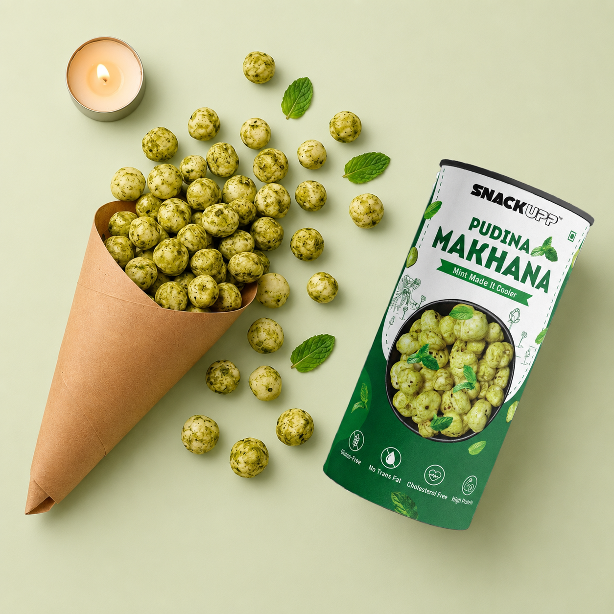 Snackupp Pudina Makhana!
