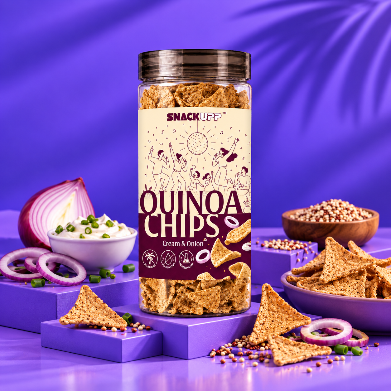 Quinoa chips